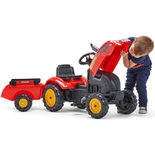 Falk Traktor šlapací Xtractor červený