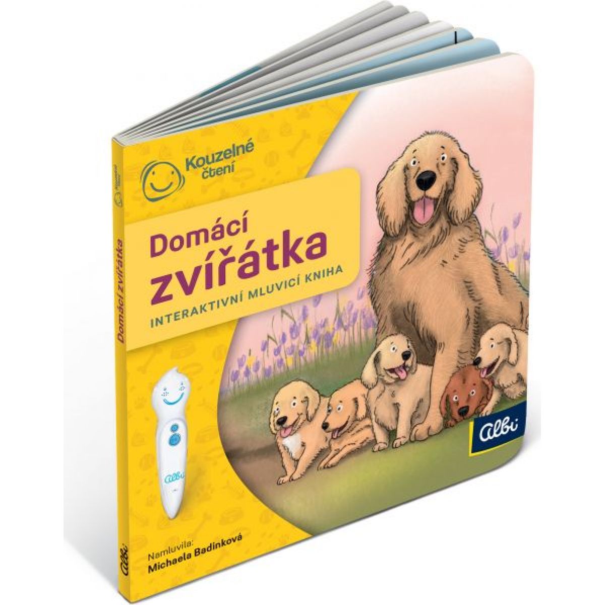 Albi Kouzelné čtení Minikniha Domácí zvířata