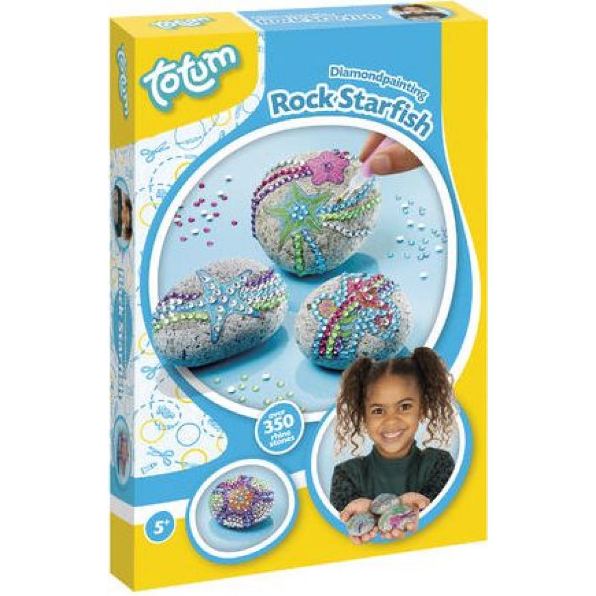 Totum Rock Starfish zdobení kamenů