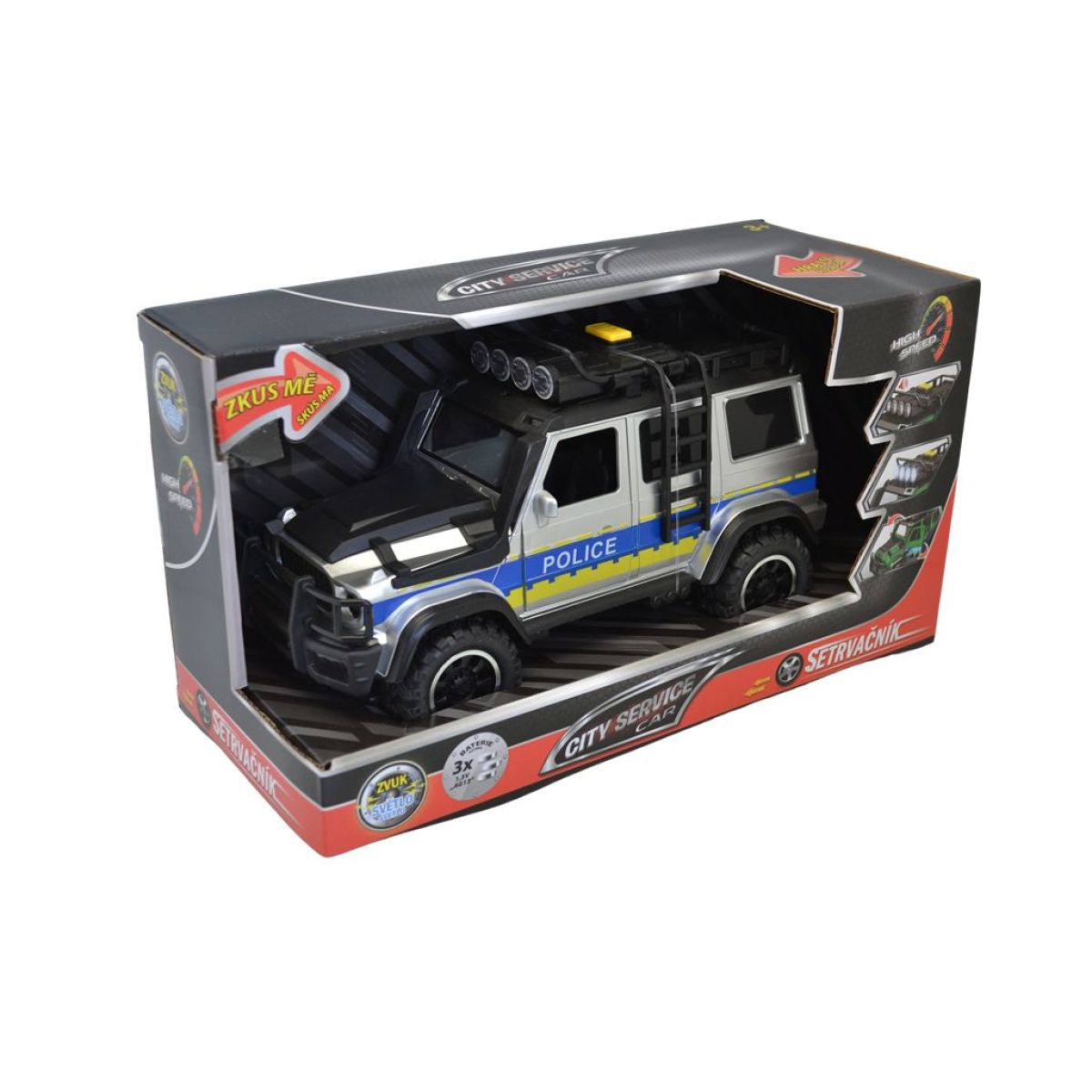 Sparkys CITY SERVICE CAR - 1:14 Off-road Police