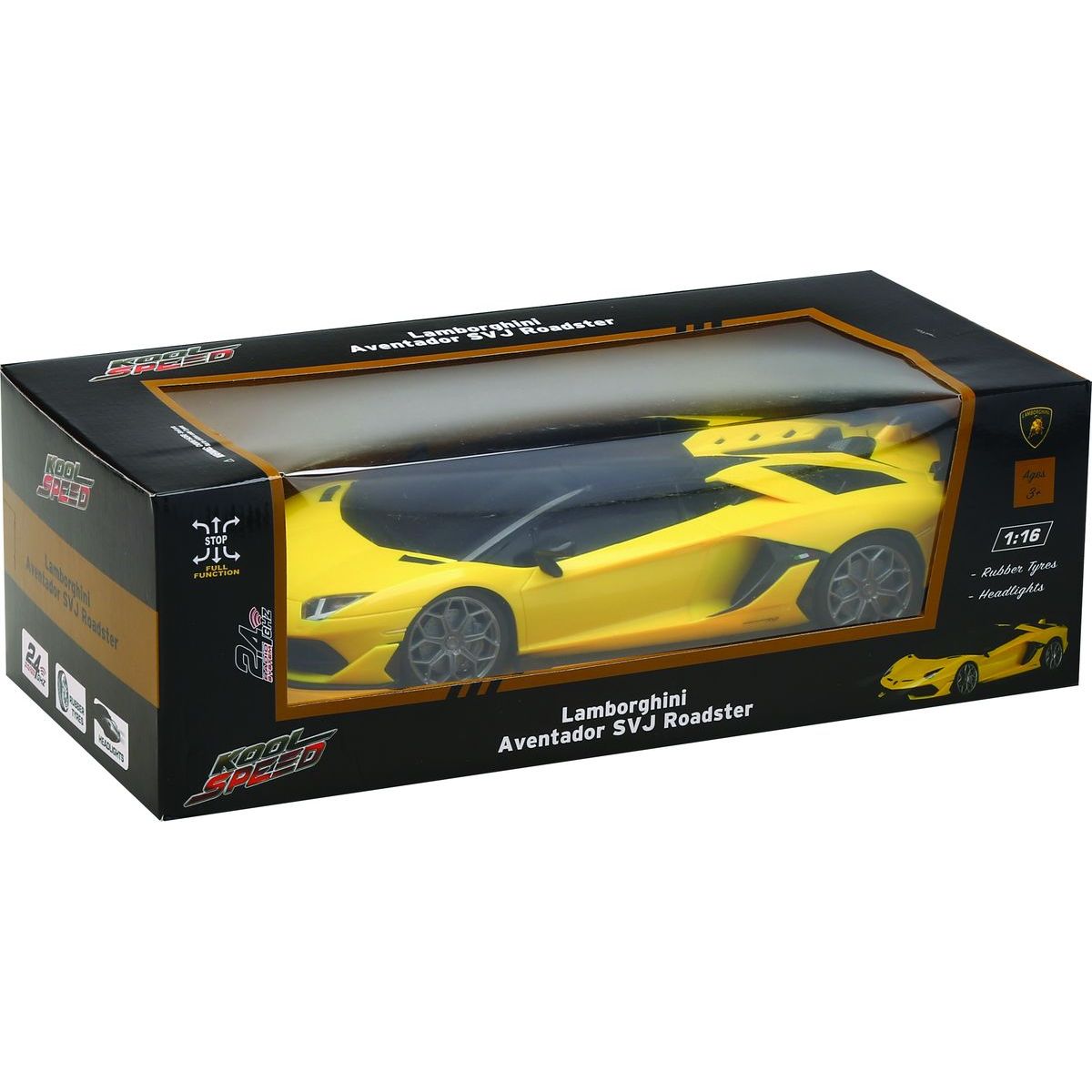 Epee RC Auto Lamborghini Aventador SVJ Roadster 1:16 žluté