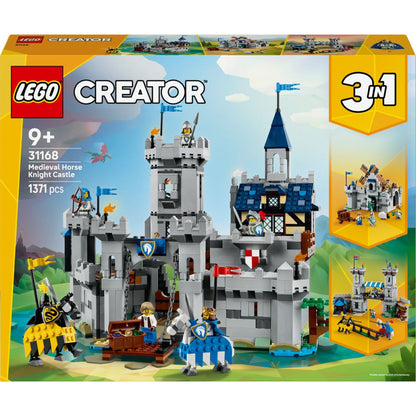 LEGO® Creator 3v1 31168 Středověký hrad a rytíři na koních