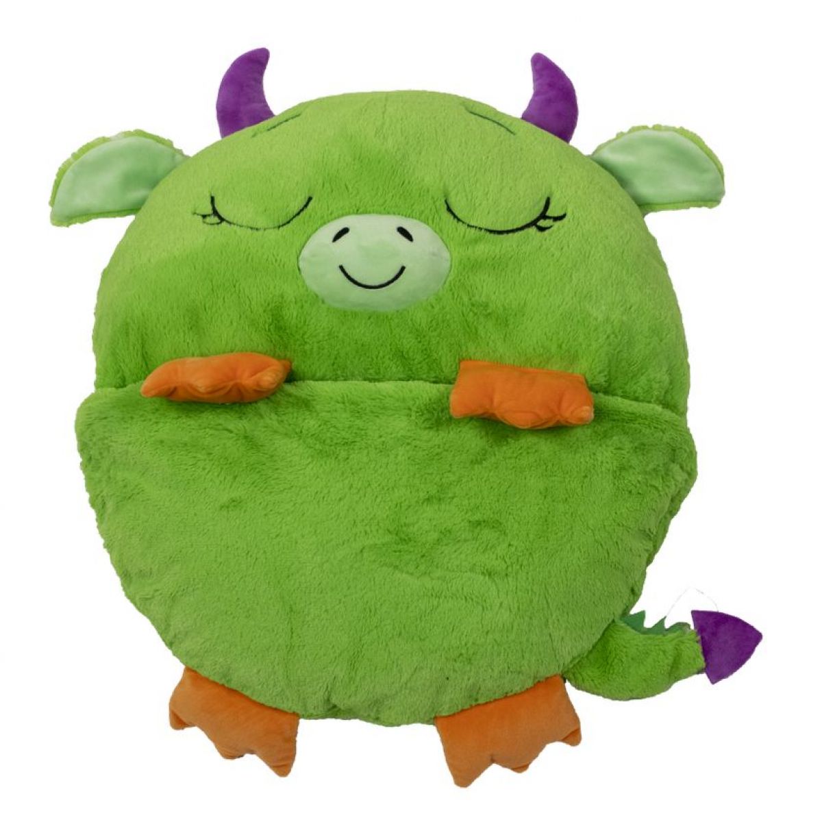 Happy Nappers Spacáček Usínáček Zelený dráček Duncan 135 cm