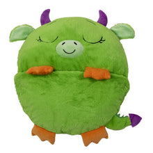 Happy Nappers Spacáček Usínáček Zelený dráček Duncan 135 cm