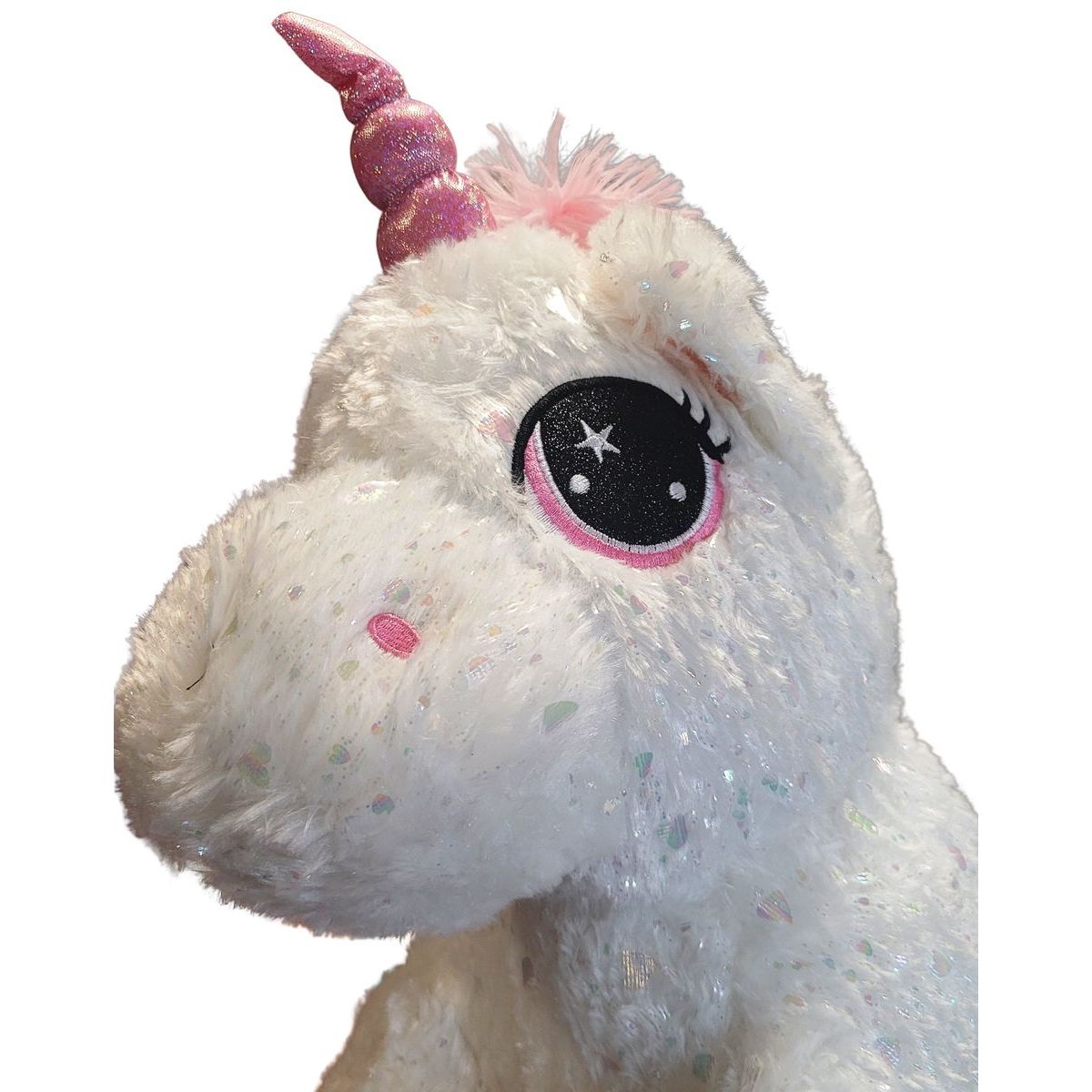 Sparkys PLYŠÁKOV - Jednorožec sedící 45 cm bílý