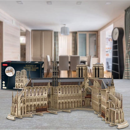 Cubicfun 3D Puzzle Notre Dame 293 dílků - Poškozený obal