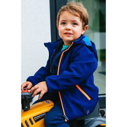 Falk Odstrkovadlo traktor JCB žluté s volantem a valníkem
