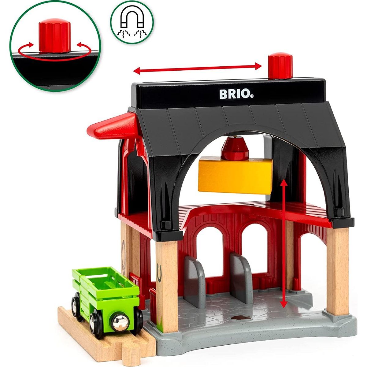BRIO World 36012 Stáj pro zvířata