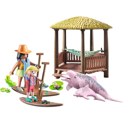 PLAYMOBIL® 71143 Wiltopia Výprava za říčními delfíny