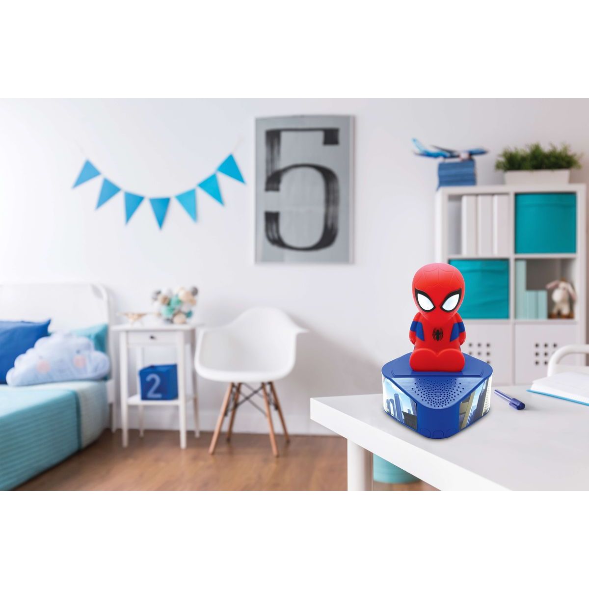 Lexibook Bluetooth reproduktor se svítící figurkou Spiderman