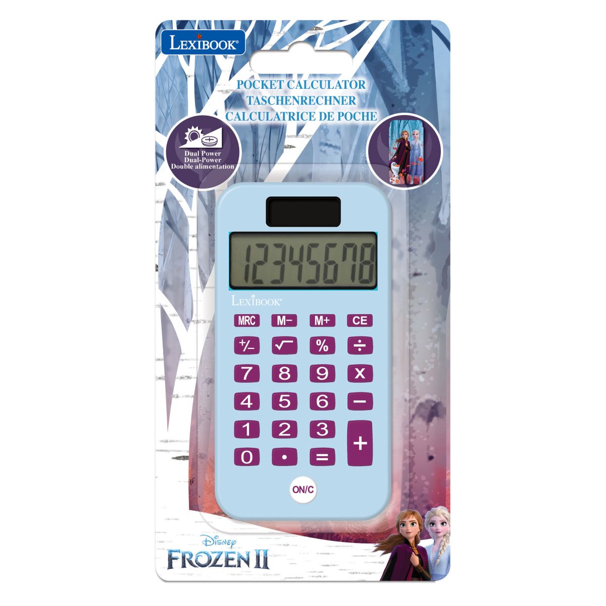 Lexibook Kapesní kalkulačka Frozen