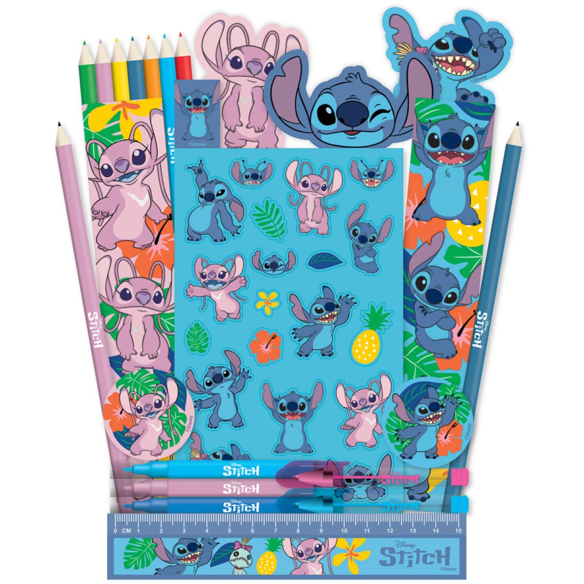 Lilo a Stitch adventní kalendář (papírenský)