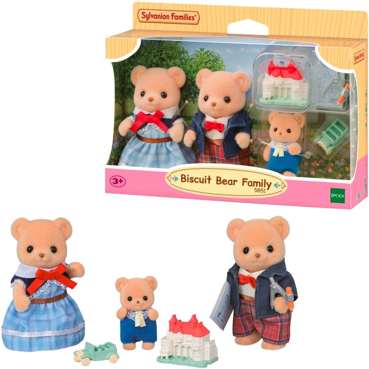 Sylvanian Families Rodina sušenkových medvídků