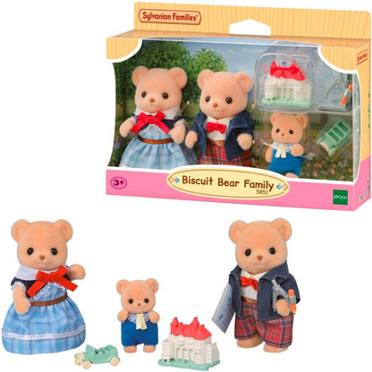 Sylvanian Families Rodina sušenkových medvídků