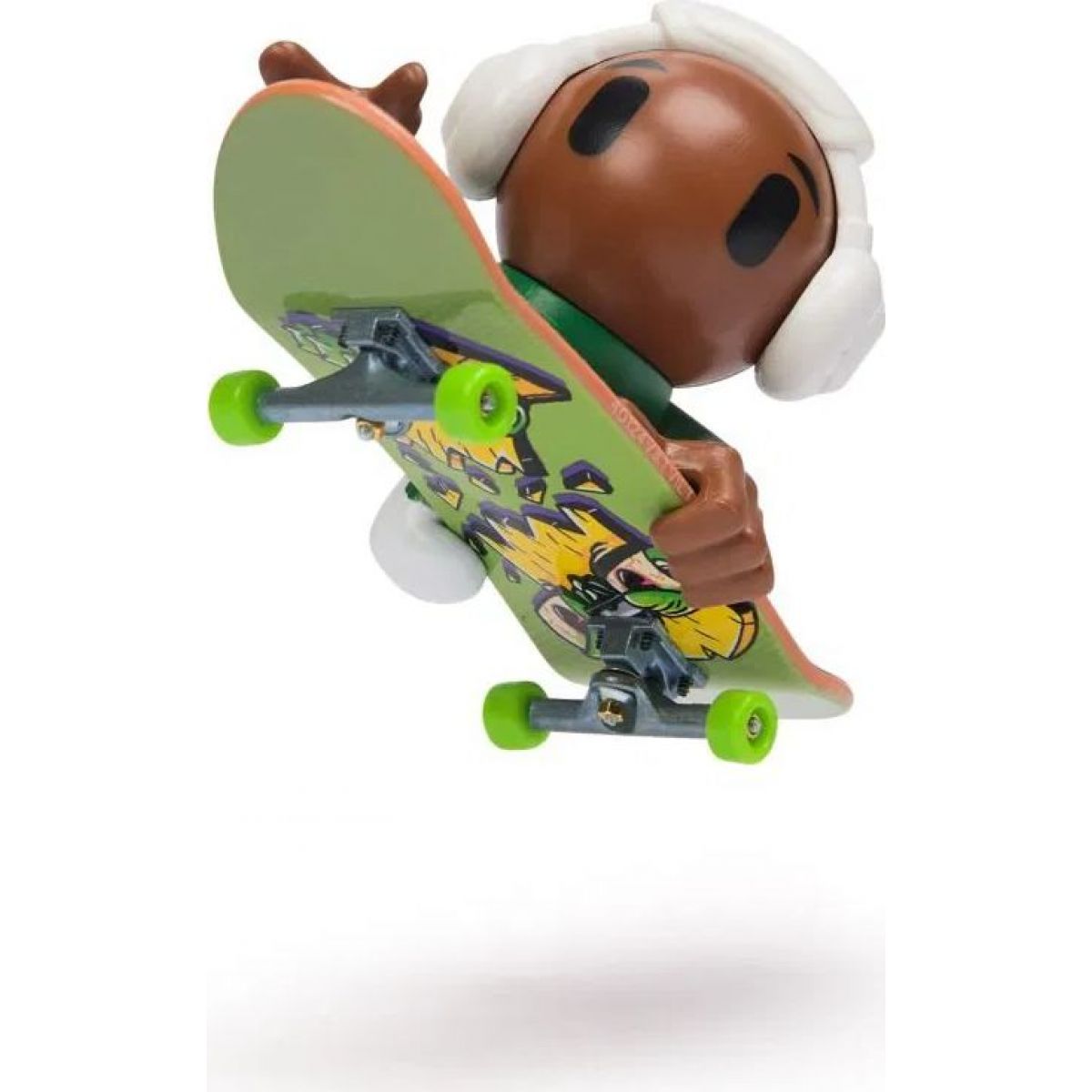 Tech Deck SK8 Crew fingerboard s figurkou Dvojbalení fialová čepice a bílá sluchátka