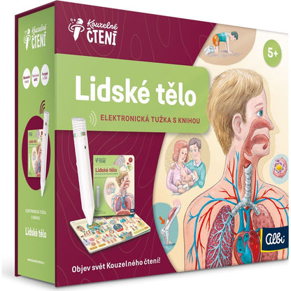 Albi Kouzelné čtení 2.0 Albi tužka + Lidské tělo R50