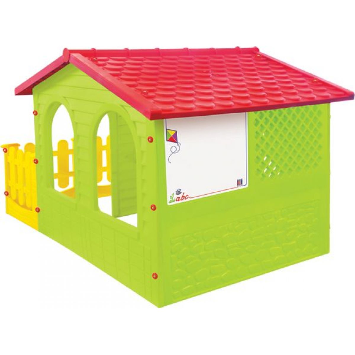 Mochtoys Zahradní domek s plotem a krmítkem