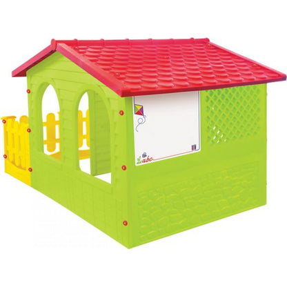 Mochtoys Zahradní domek s plotem a krmítkem