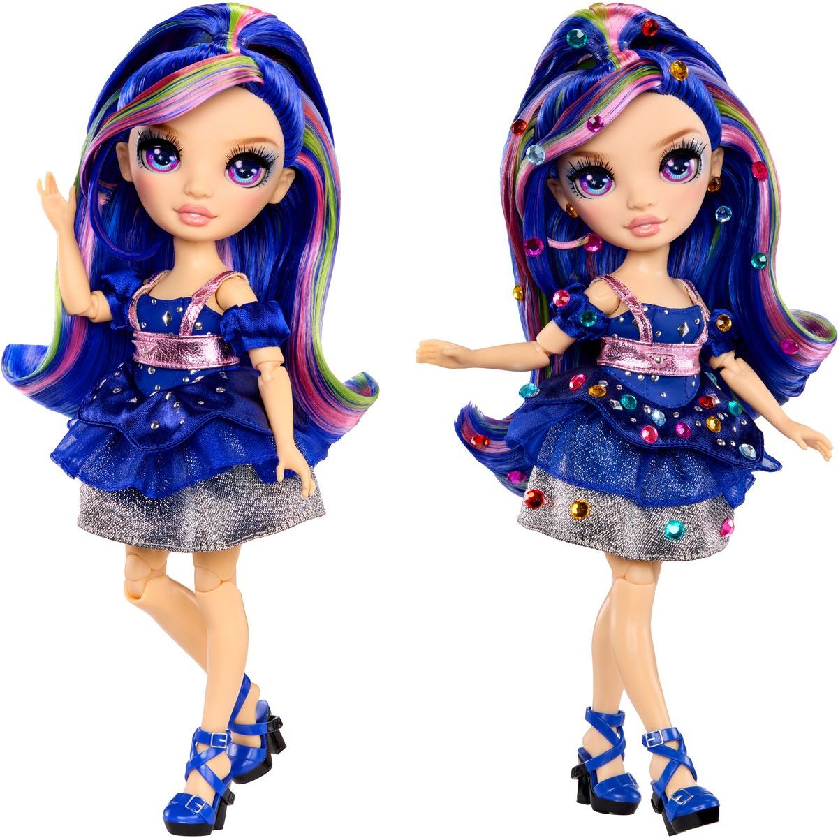 Rainbow High Be Dazzling Fashion panenka - Genevieve Bleue (Blue)