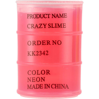 Sliz - hmota 80g neonová 8 x 5,5 cm 6 barev 12ks v boxu