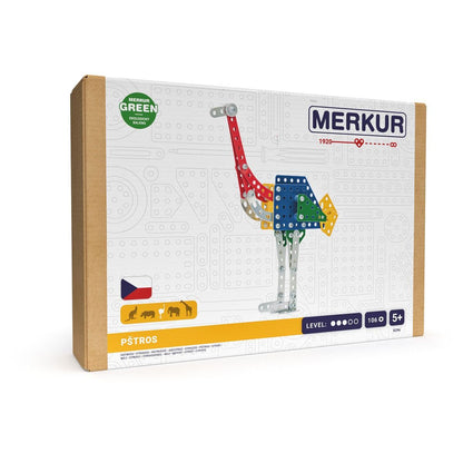 Merkur ZOO - Pštros, 106 dílků