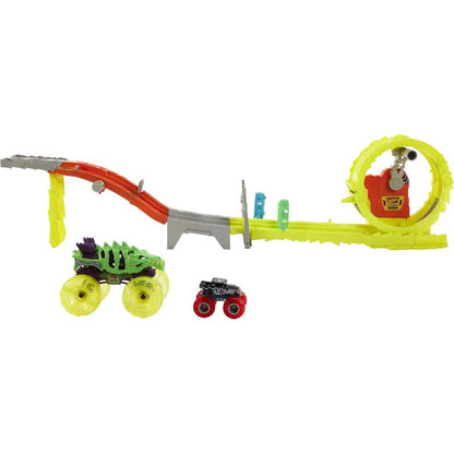 Hot Wheels Monster Trucks Power Smashers dráha masivní destrukce
