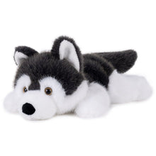 Teddies Pes husky ležící plyš 30cm 0m+