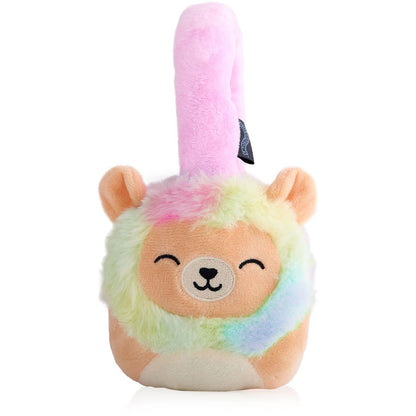 Lazerbuilt Squishmallows Plush Bluetooth Headphones - Leonard