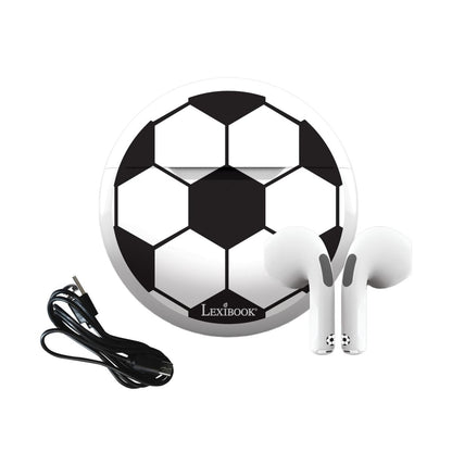 Lexibook Bluetooth sluchátka do uší Fotbal s vestavěným mikrofonem