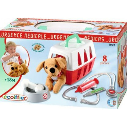 Ecoiffier Kufřík pro veterináře s pejskem