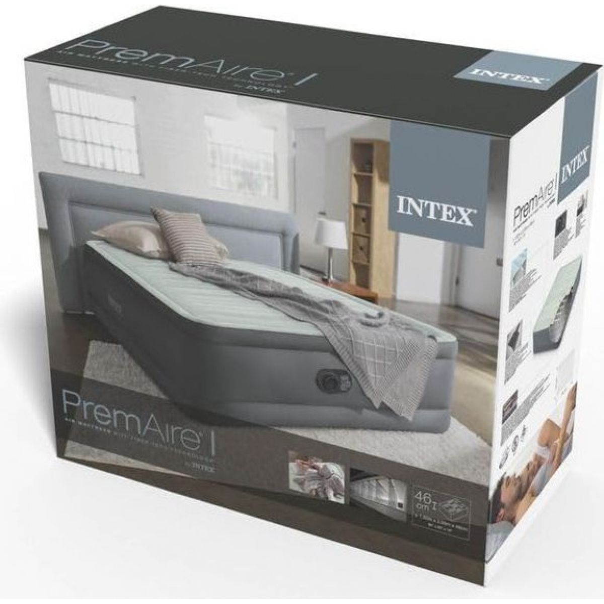 Intex 64906ND Matrace nafukovací Queen 152 x 203 x 46 cm