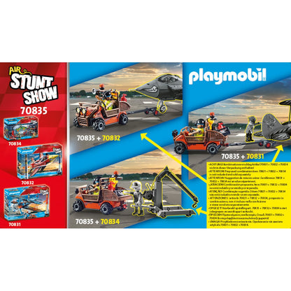 PLAYMOBIL® 70835 Air Stuntshow Mobilní servis