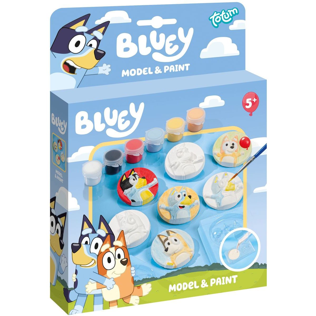 Totum Bluey sádrové odlitky