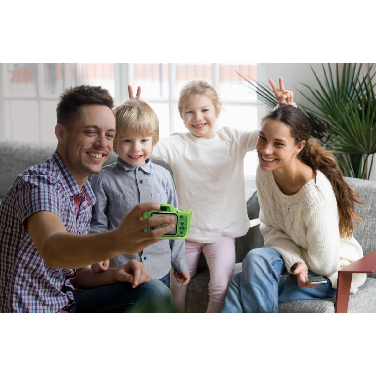 Lexibook Dětský fotoaparát s 3D krytem Dinosaurus