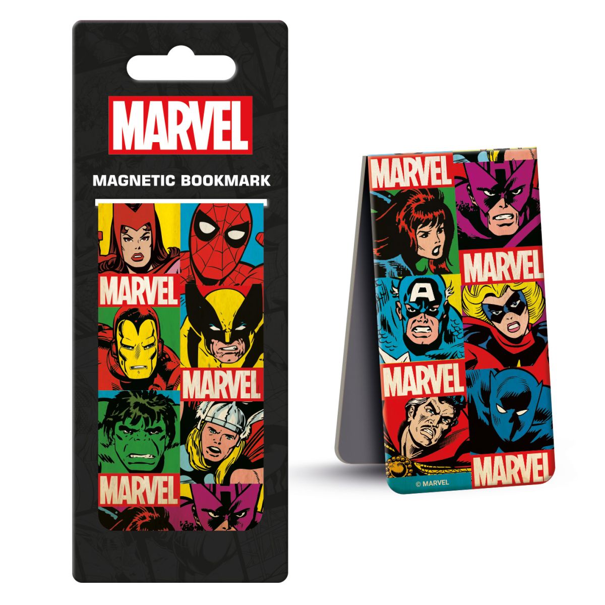 Pyramid International Marvel Magnetická záložka Retro Grid
