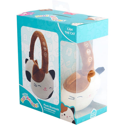 Squishmallows Plush Bluetooth Headphones - Cam