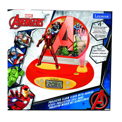 Lexibook 3D budík Avengers s projekcí času