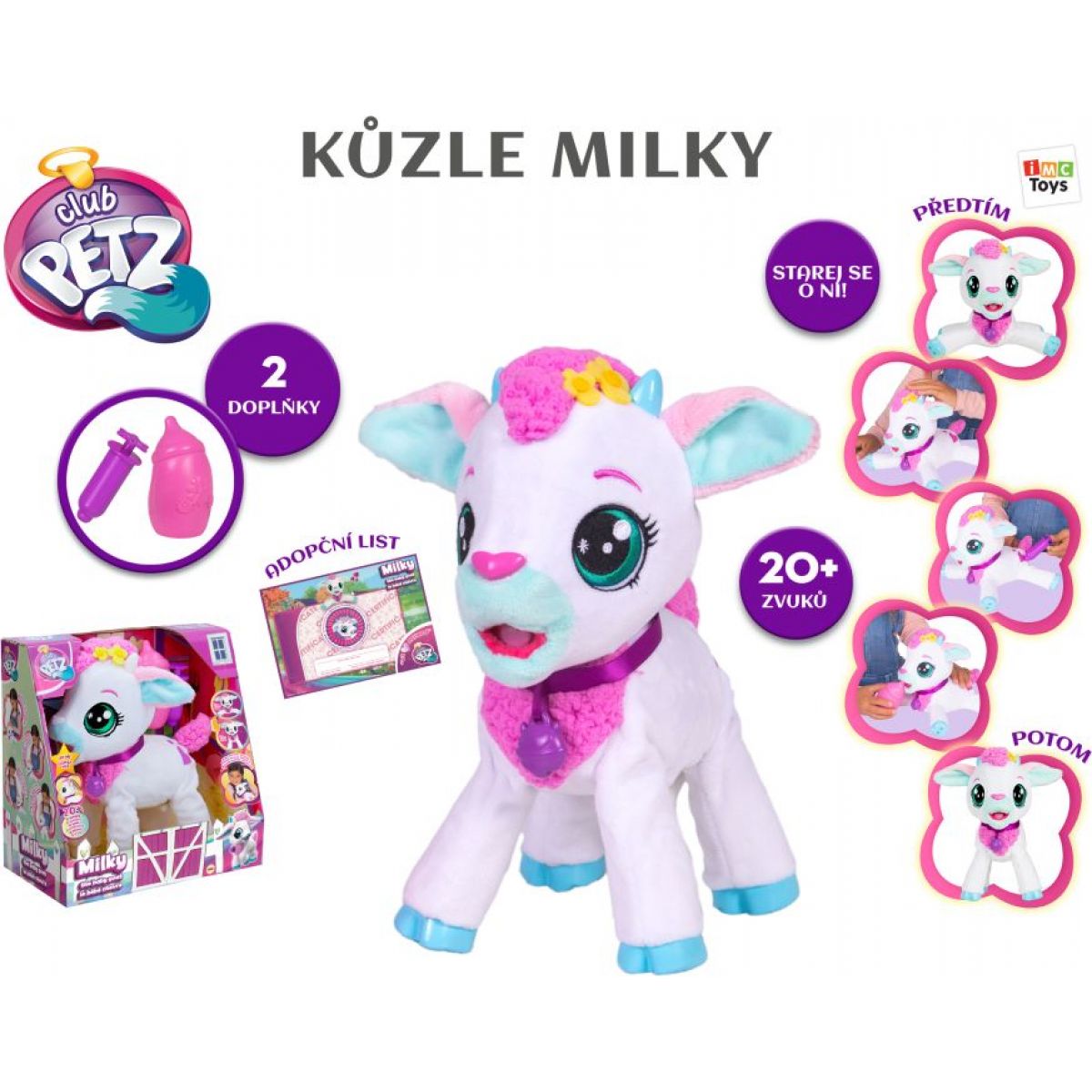 Alltoys Interaktivní kůzle Milky