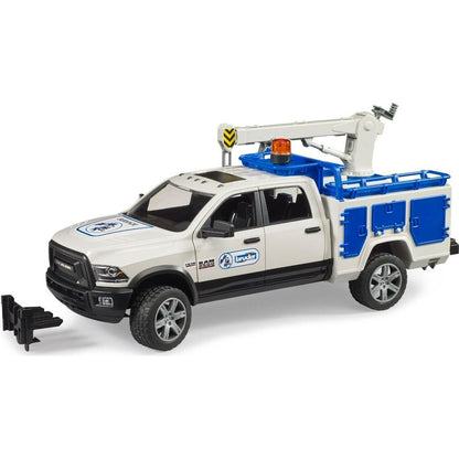 Bruder 2509 Servisní vůz RAM 2500 s otočným světelným majákem 1:16