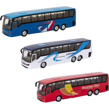 Halsall Teamsterz cestovní autobus 18 cm - Express Line červený