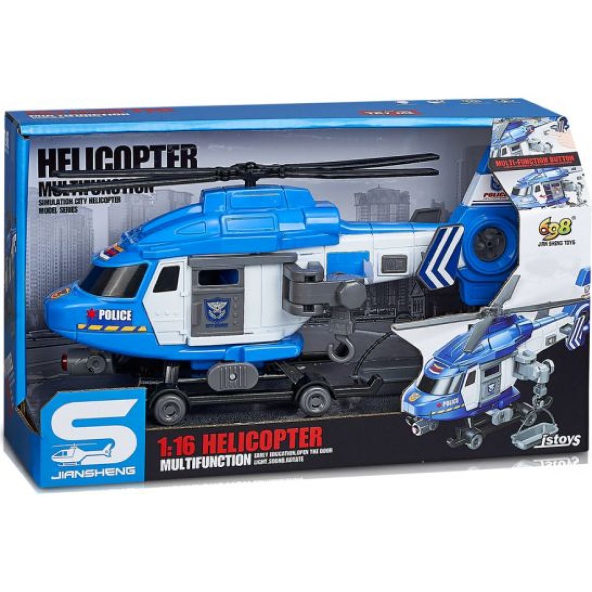Alltoys Policejní helikoptéra 1 : 16