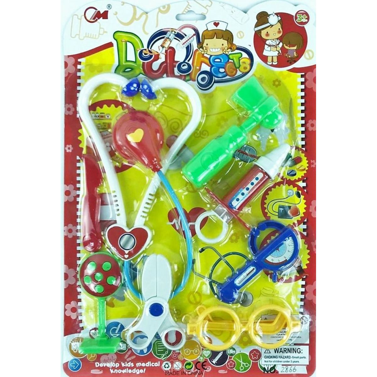 Alltoys Hrací set Doktorka se stříkačkou 8 ks