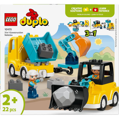 LEGO® 10475 Vozidla na stavbě 3 v 1