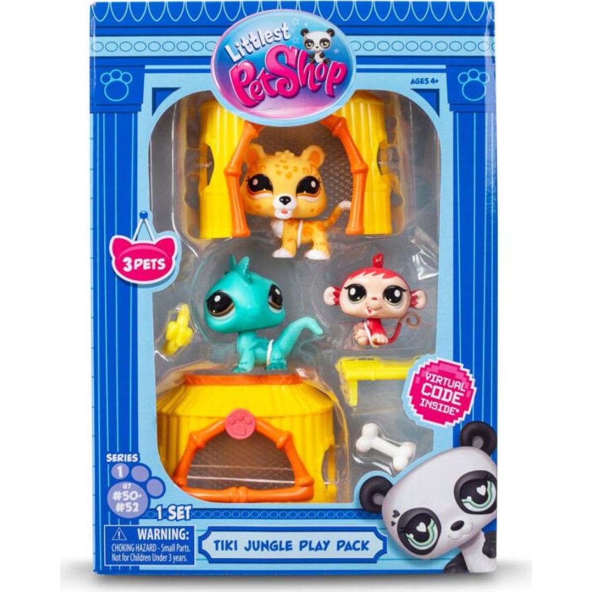 Littlest Pet Shop 3 figurky Džungle