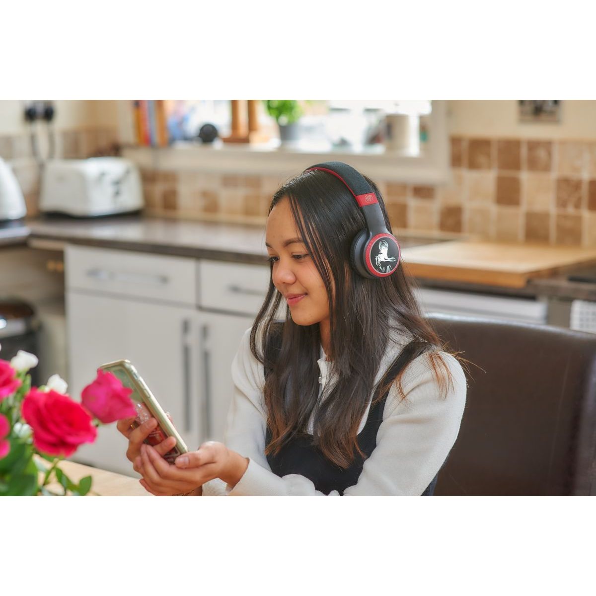 Harry Potter Light-Up BT Headphones - Patronus