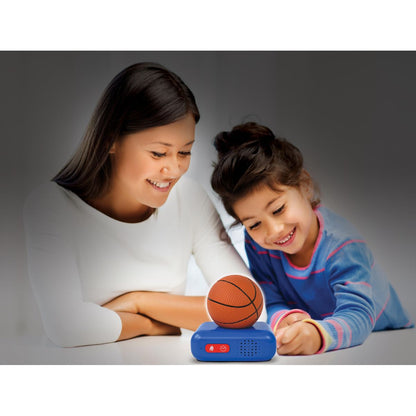 Lexibook Budík Basketbal se svítícím míčem