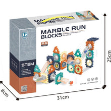 Alltoys Kuličkodráha Marble Run Blocks 66 ks