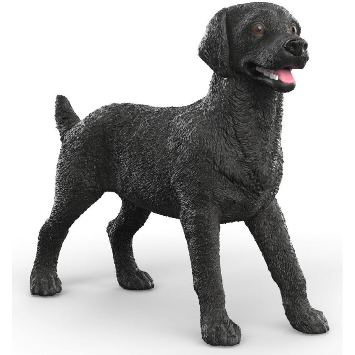 Schleich Zvířátko - černá fenka labradorského retrívra