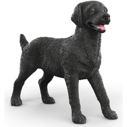 Schleich Zvířátko - černá fenka labradorského retrívra