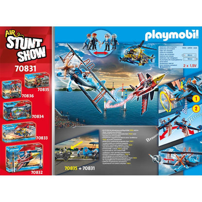 PLAYMOBIL® 70831 Air Stuntshow Dvouplošník Fénix